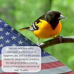 Sapphire Labs Feeder Fresh Bird Feeder and Seed