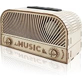 LumWuds STEM Kits for Kids Age 12-14, Wooden DIY Bluetooth Speaker Kit Build Your Own with Dual Speakers, Science Gift for Teen Boys Girls Birthday Christmas