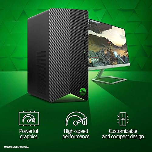 HP Pavilion Gaming Desktop Computer, 9th Generation Intel Core i5