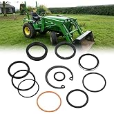 CLNLVLITOP AM118391 Cylinder Seal Kit Replaces JD-AM118391 JDAM118391 | Compatible with John Deere 40 44 60 70 70A Loaders for 1-1/2&rdquo; Bore Hydraulic Cylinders