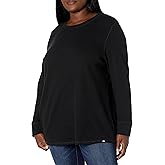Dickies womens Long Sleeve Crew Neck Thermal Shirt