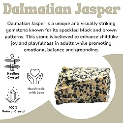 Dalmatian Jasper Raw Crystals and Healing