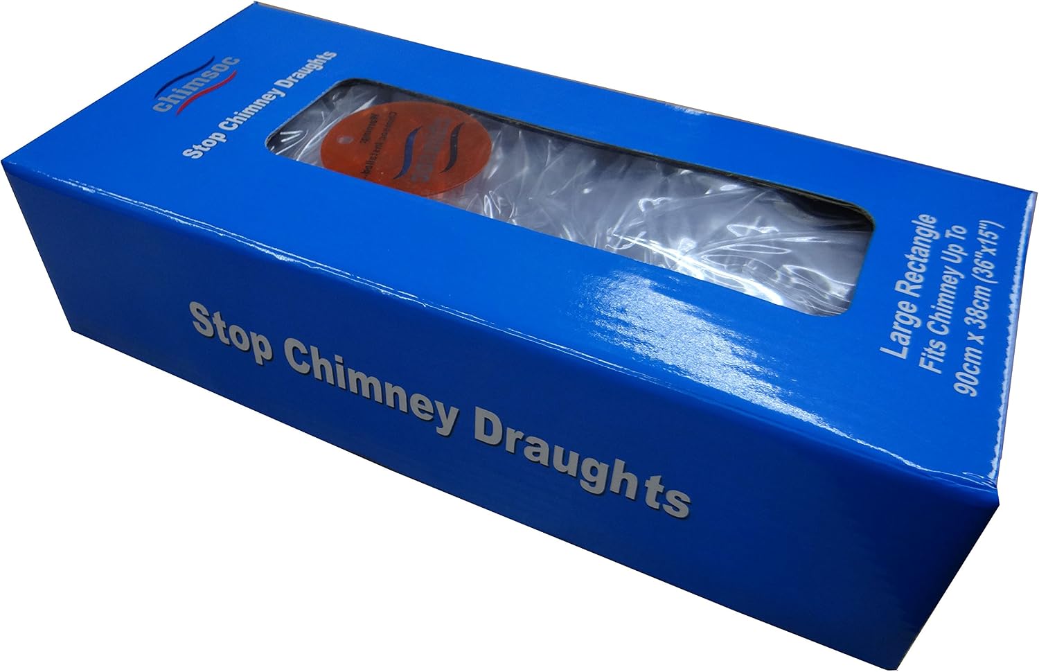 CHIMSOC - Balloon for Chimney - (Large Rectangle 90cm x 38cm (36" x 15")) - Image 5