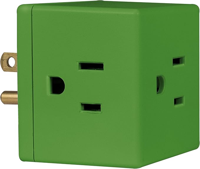 Philips Accessories Philips Outlet Extender, ExtraWide Adapter Spaced, Easy Access Design, 3