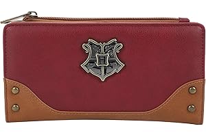 Harry Potter Hogwarts Crest Zip Wallet