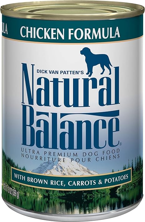 natural balance dog food for tear stains