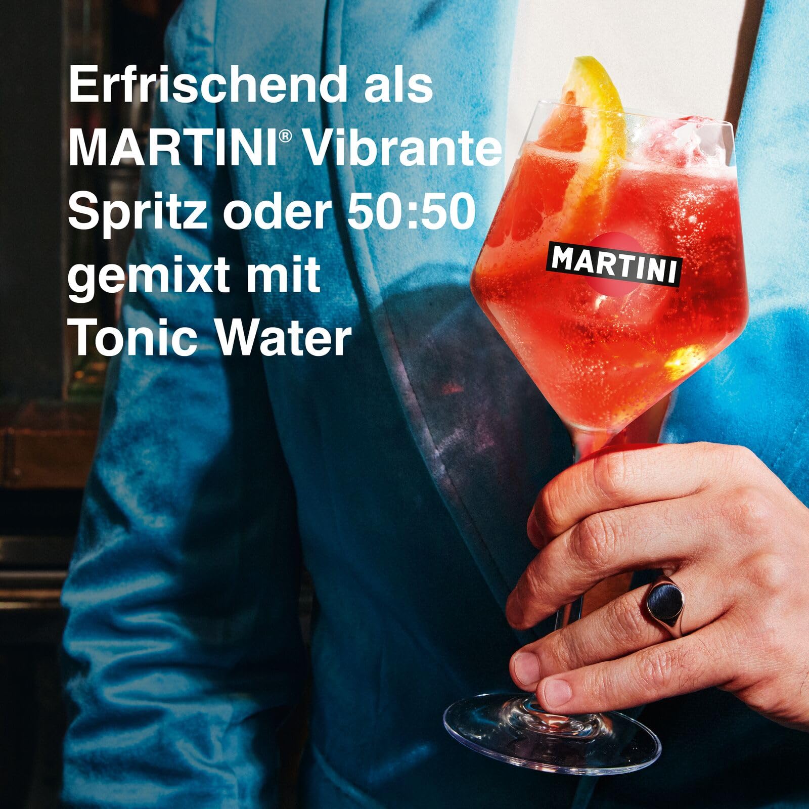 MARTINI Vibrante alkoholfreier Aperitif, 75cl / 750ml, angereichert mit hochwertigen Botanicals 4