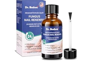 DR. BUDWA Dr.Budwa Toenail Fungus Treatment Extra Strength,Nail Strengthener Treatment | Fix Brittle, Peeling Nails | Fast-Acting Nail Re-Growth Solution for Women & Men(Ultra Version)