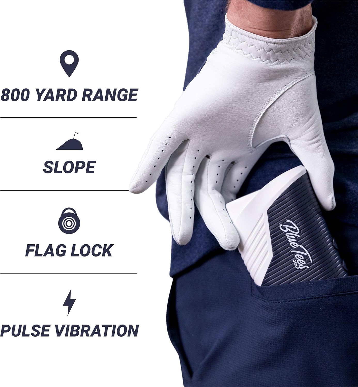 Blue Tees Golf Series 2 Pro Slope Laser Rangefinder for Golf 800 Yards Range - Slope Measurement, Flag Lock with Pulse Vibration, 6X Magnification : Sports & Outdoors