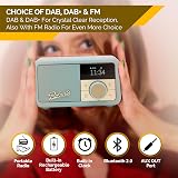 Roberts Revival PETITE2 FM/DAB/DAB+ Digital Radio with Bluetooth Duck Egg view 9