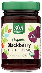 365 Everyday Value, Organic Blackberry Conserve, 17 oz