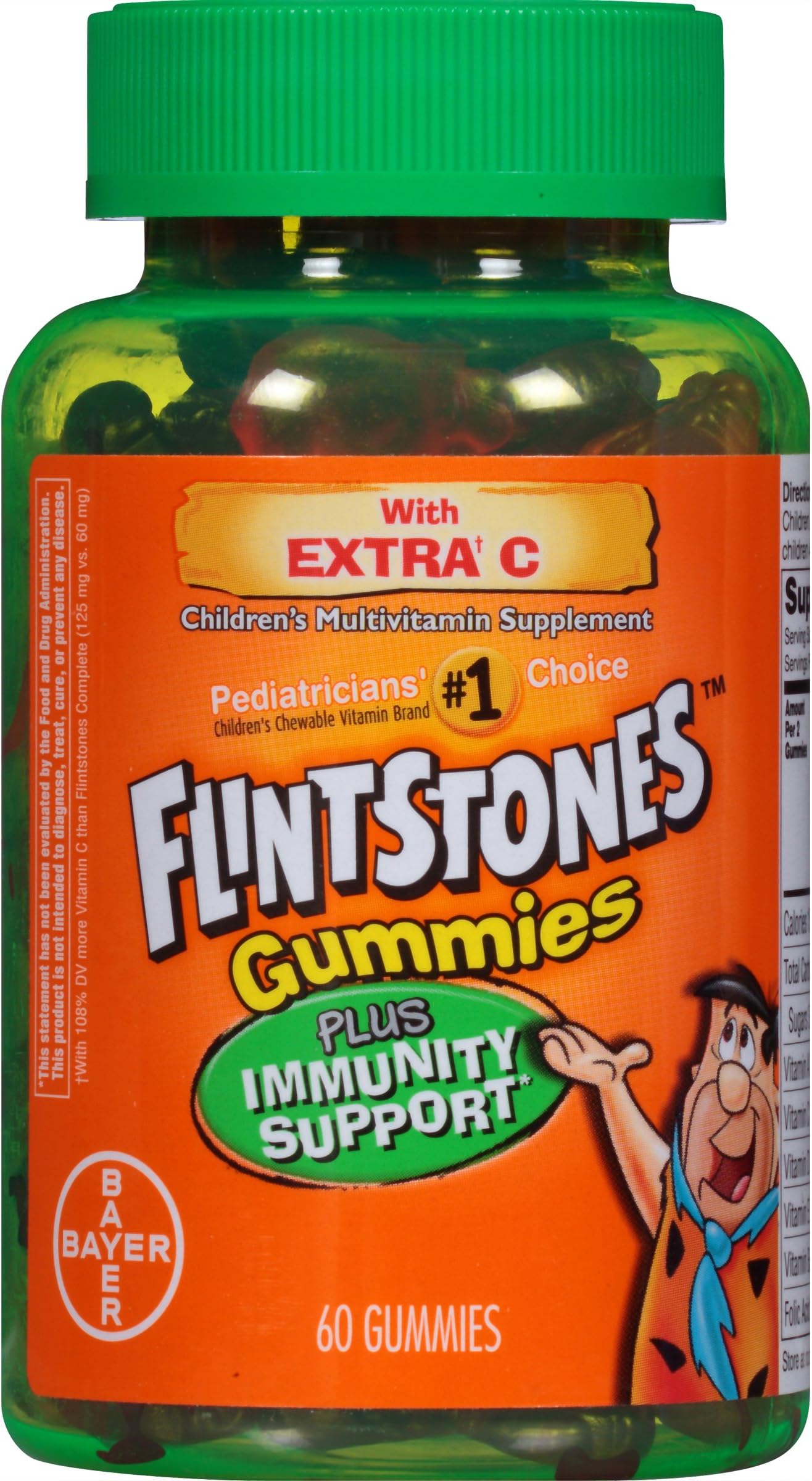 Flintstones Children's Multivitamin Plus Immunity Support Gummies 60 Count