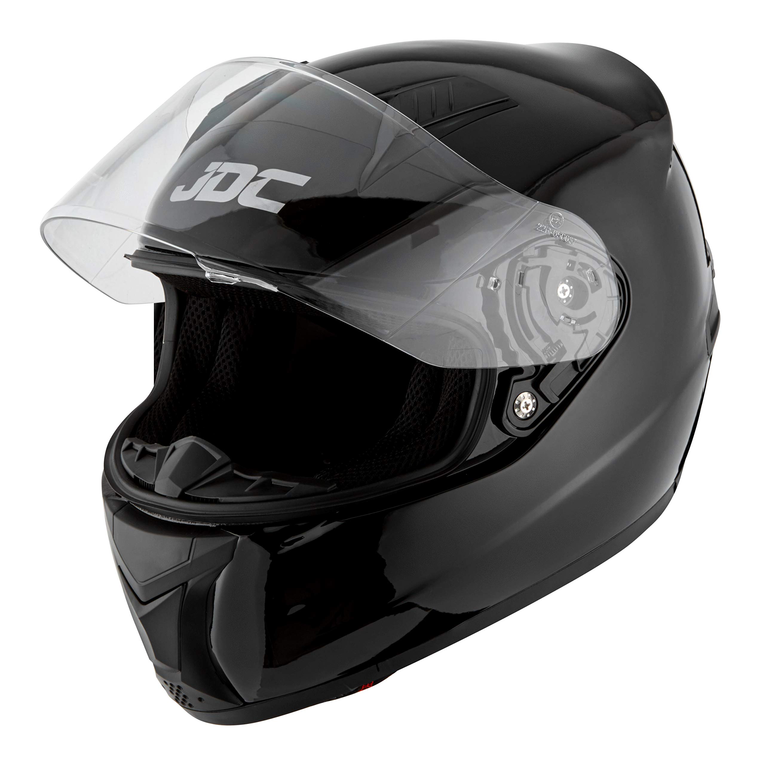 JDC Motorcycle Helmet Full Face - PRISM - Black - M