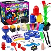 PATIFEED Magic Kit for Kids Age 6-8 | 40 Magic Tricks, With Instructions, For Girls Boys Beginners, Gift for Kids