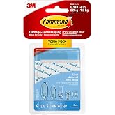 Command 6-packages of Assorted Clear Refill Strips (17200CLR-ES)