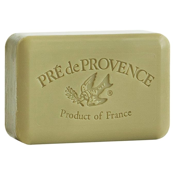 Pre de Provence Artisanal French Soap Bar Enriched with Shea Butter, Green Tea, 250 Gram