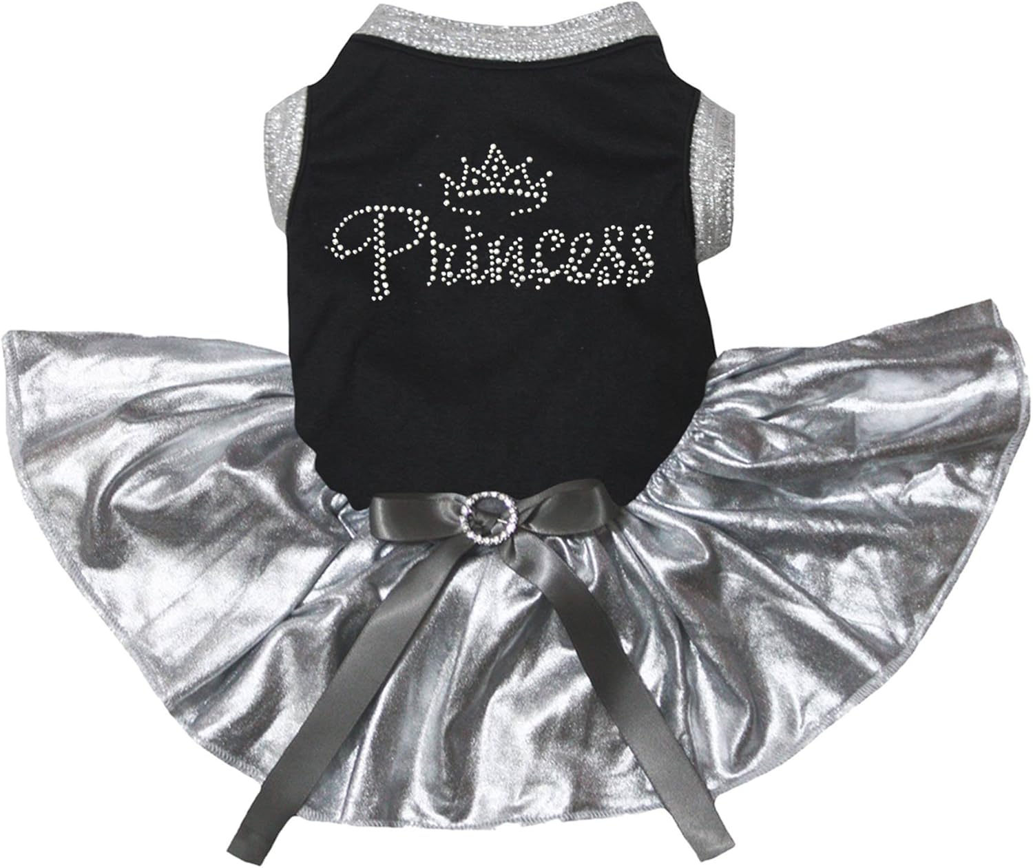 black and bling dress