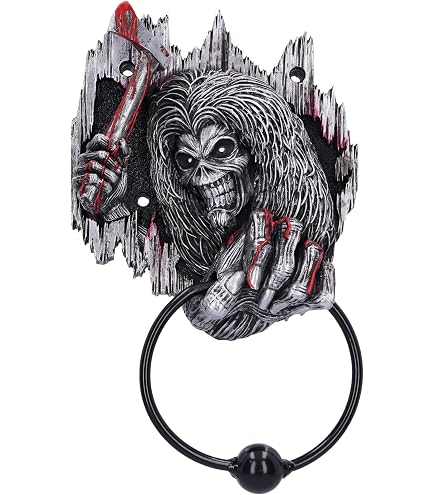 【未使用】IRON MAIDEN ボトルオープナー エディデザイン Nemesis Now Iron Maiden Killers Aldrava de porta 21,5 cm, resina
