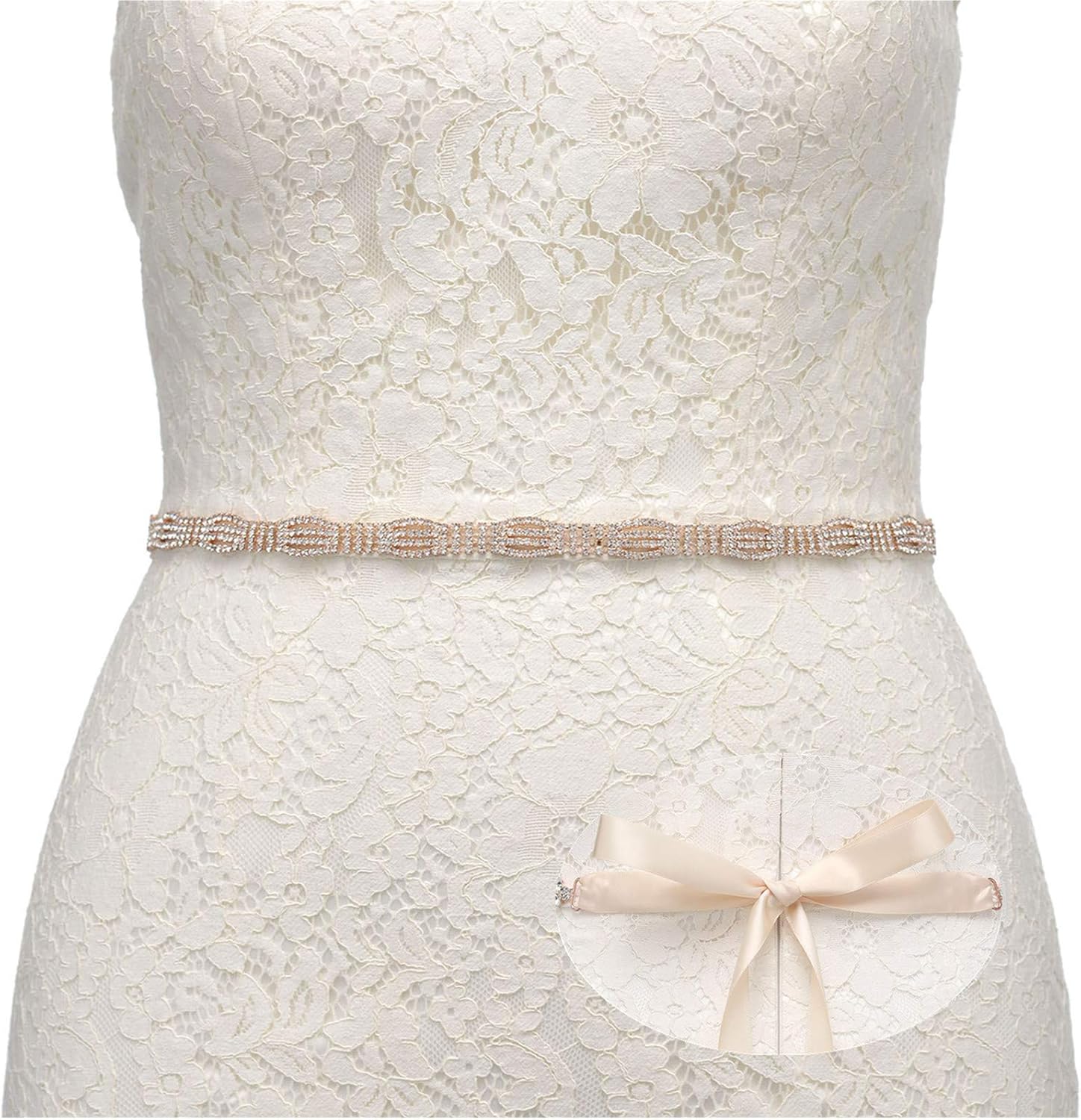 embellished belt for bridesmaid dress