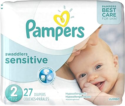 pampers sensitive diapers newborn