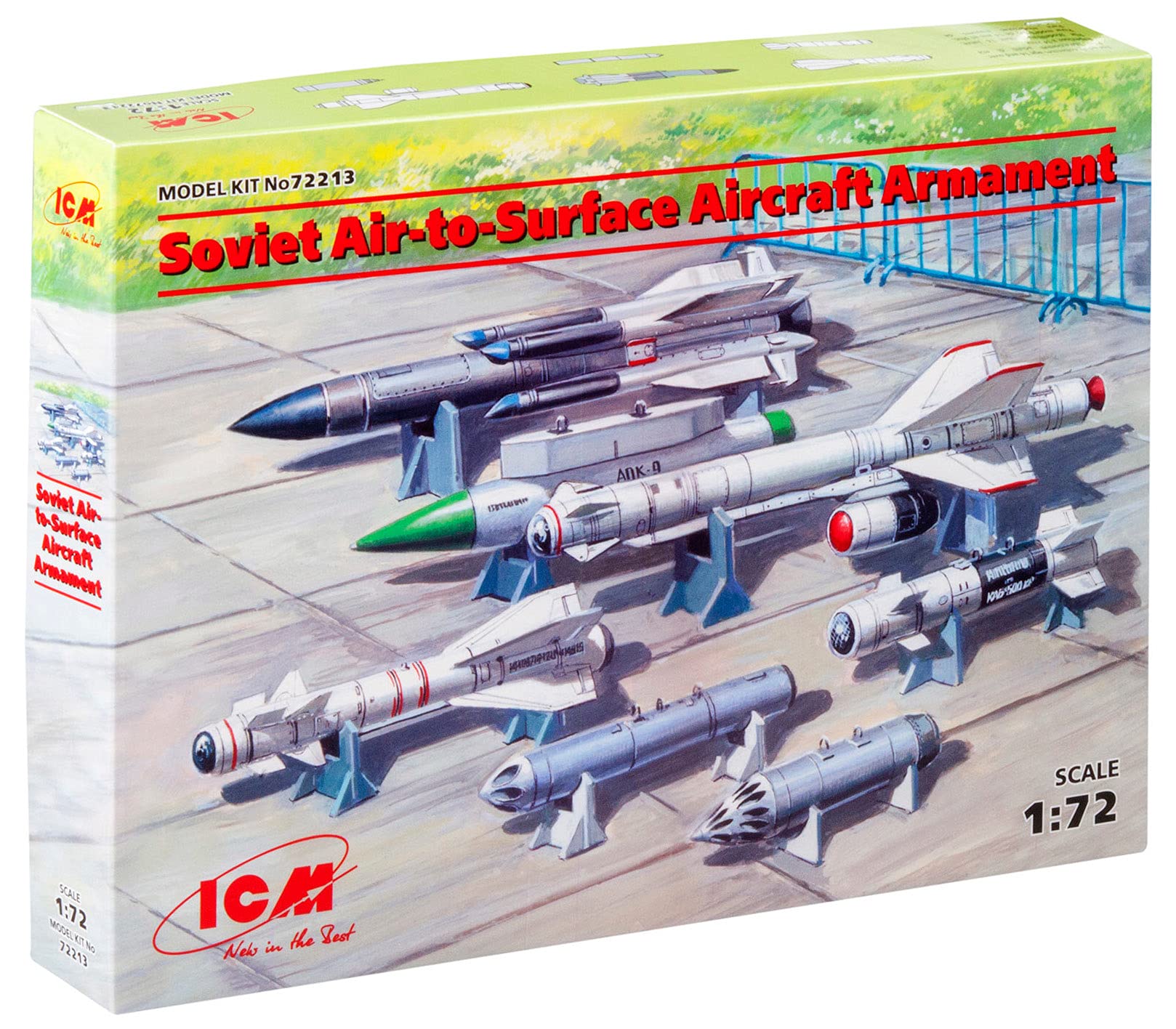 ICM 1:72 - Soviet Aircraft Armament (inc.missiles/bombs)