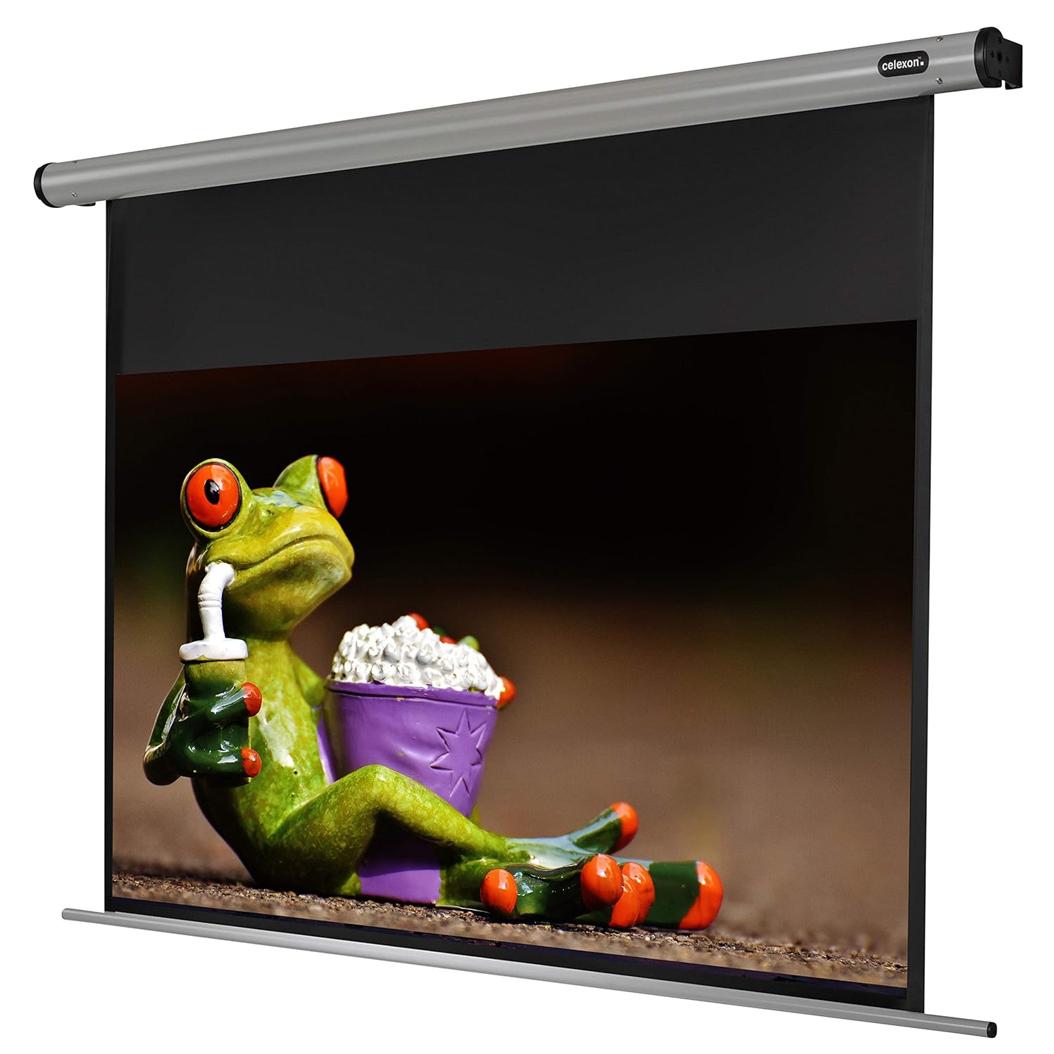 celexon pantalla motorizada incluido mando a distancia para cine ...