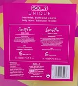 SO...? UNIQUE SWEET PEA DELUXE DUO SET Body Mist Lotion 150ml 100ml Gift view 2