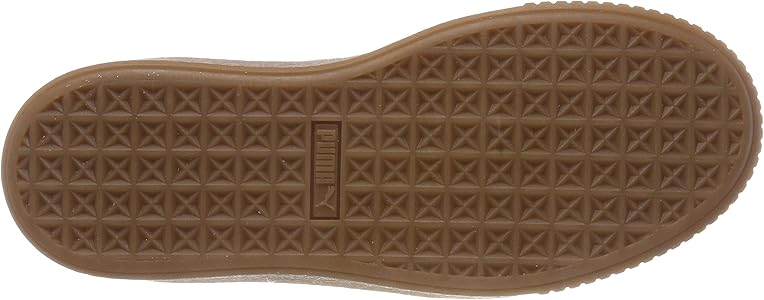 puma women's basket platform euphoria gum sneaker