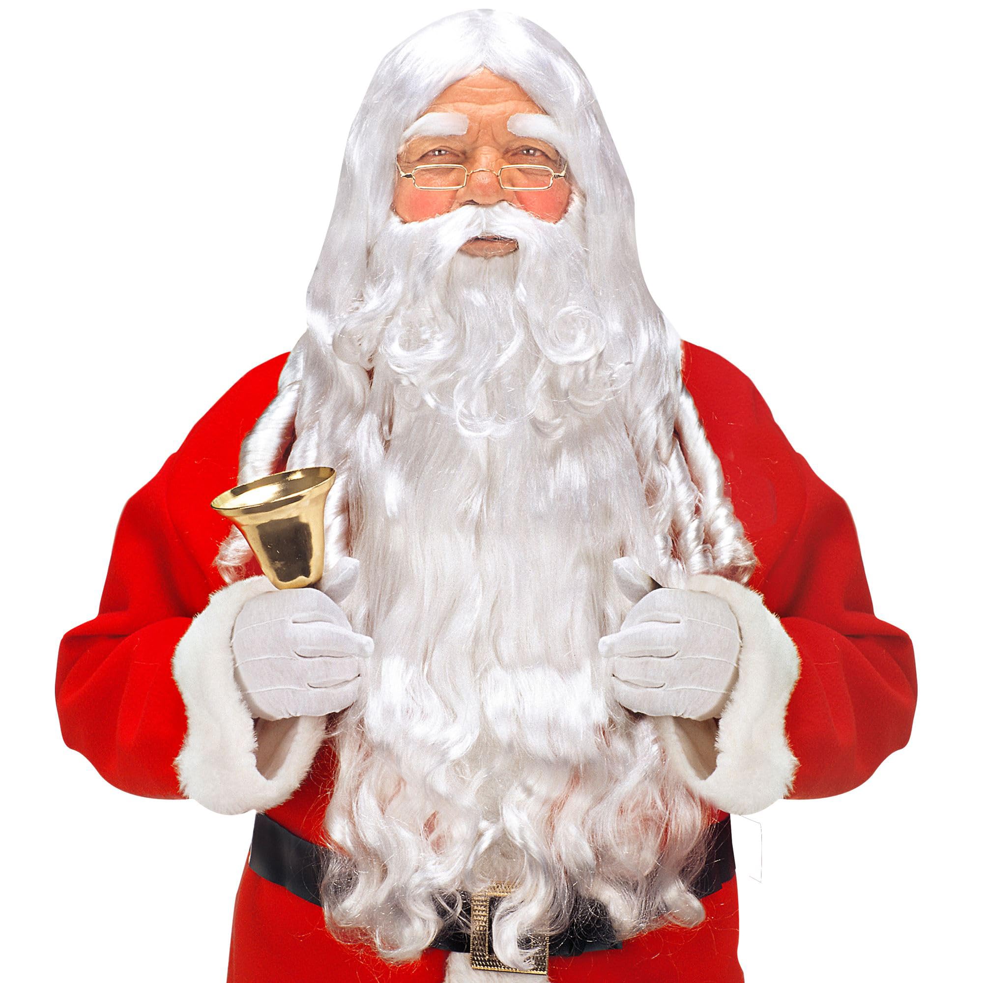 Santa Claus Beard Set Deluxe Wig for Hair Accessory Fancy Dress