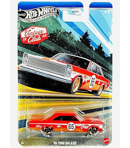 Amazon.com: Hot Wheels 50th Anniversary Favs 65 Galaxie : Toys & Games