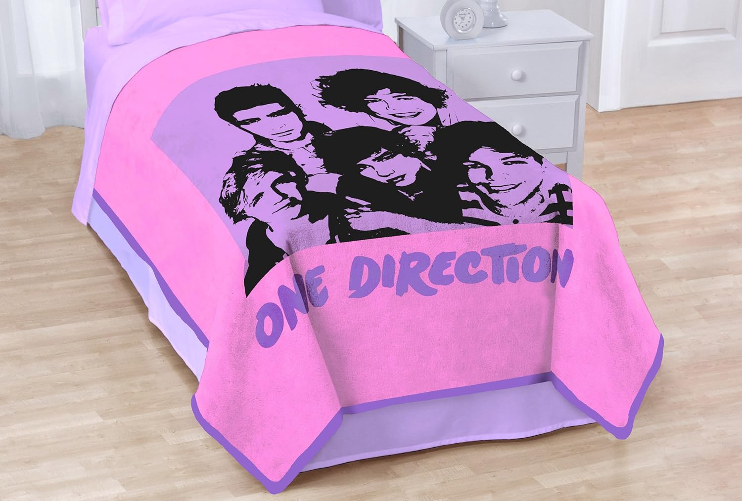 Buy One Direction S Silhouette Coral Fleece Blanket Online At Low