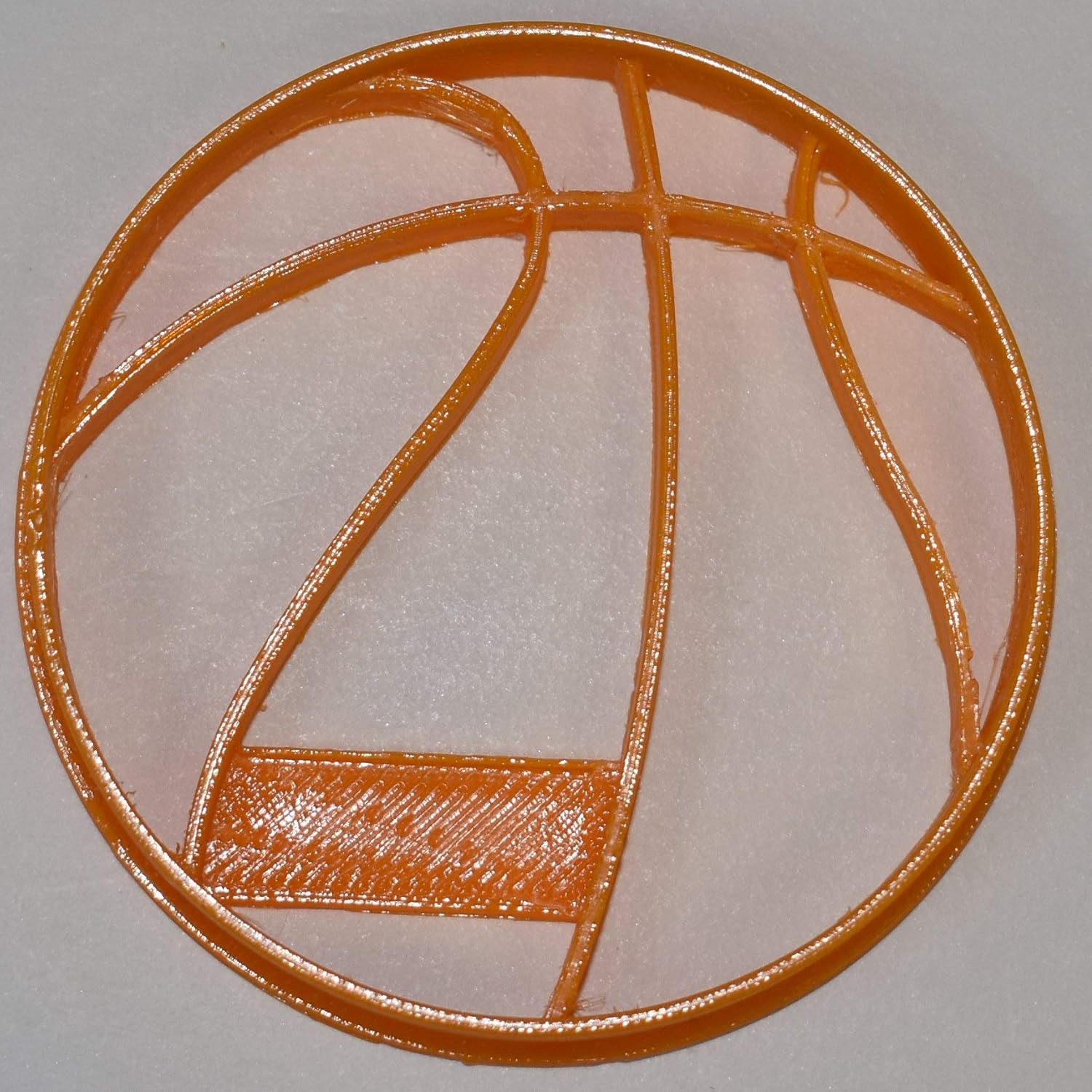 Amazon Com Basketball Sport Team Court B Ball Game Nba Wnba Final Four March Madness Cookie Cutter Fondant Baking Tool 3d Printed Usa Pr812 Kitchen Dining