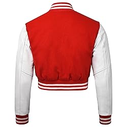 Cropped Varsity Jacket Women - Premium Quality