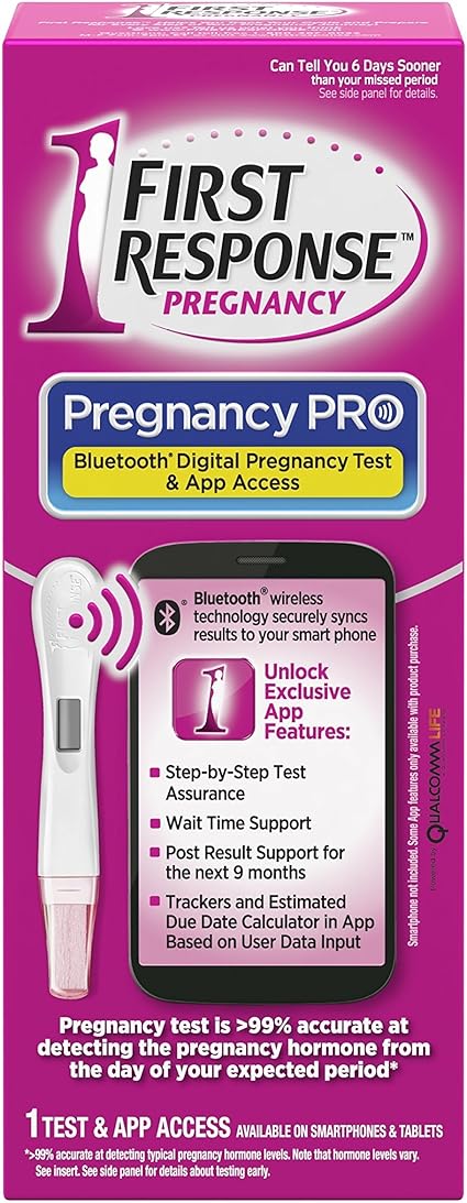 Amazon Com First Response Pro Digital Pregnancy Test Kit Health Personal Care