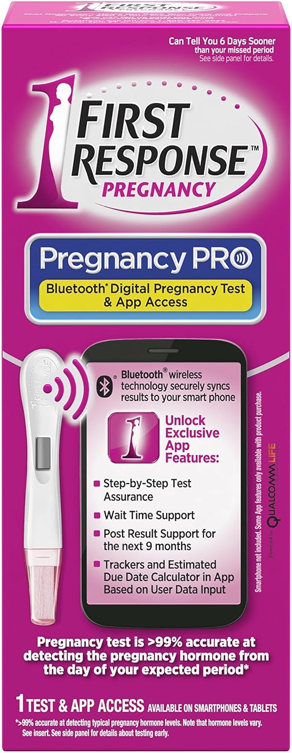 Amazon Com First Response Pro Digital Pregnancy Test Kit Health Personal Care