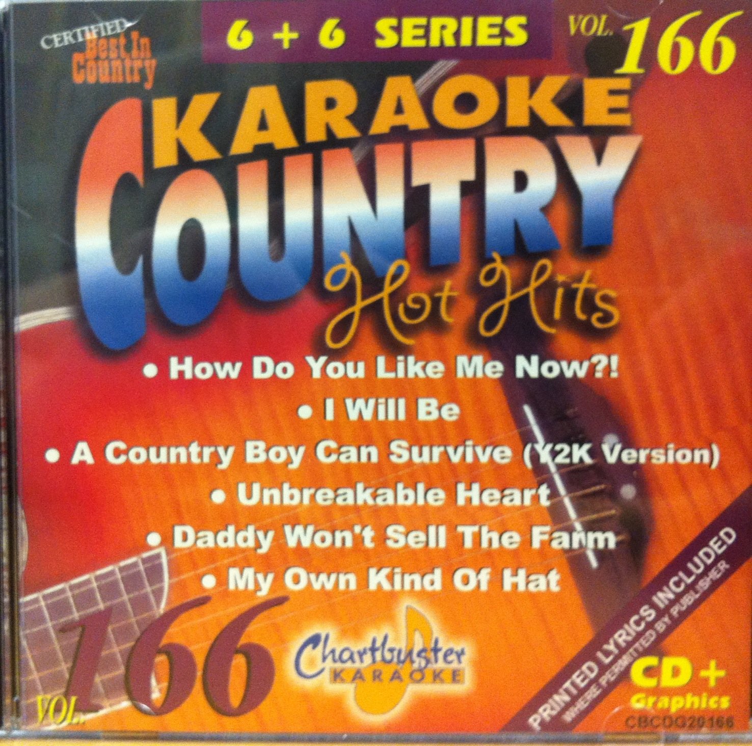 ChartBuster Karaoke Various Artist, Toby Keith, Lila McCann, Chad