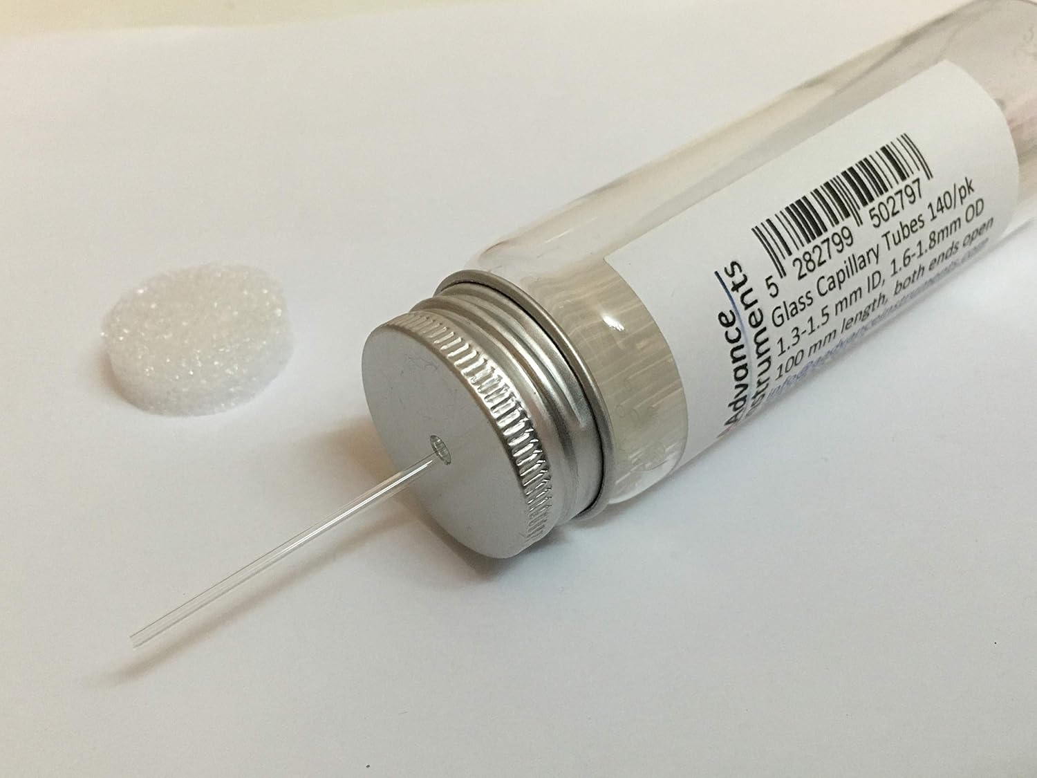 Large Capillary Tubes 100 Mm X 1 3 1 5 Mm Id 1 6 1 8 Mm Od 140 Pk Glass Micro Pipettes Both Ends Open Aadvance Instruments Amazon Com Industrial Scientific