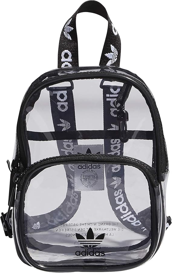 Amazon Co Jp Adidas オリジナル クリア ミニ バックパック One Size クリア 服 ファッション小物