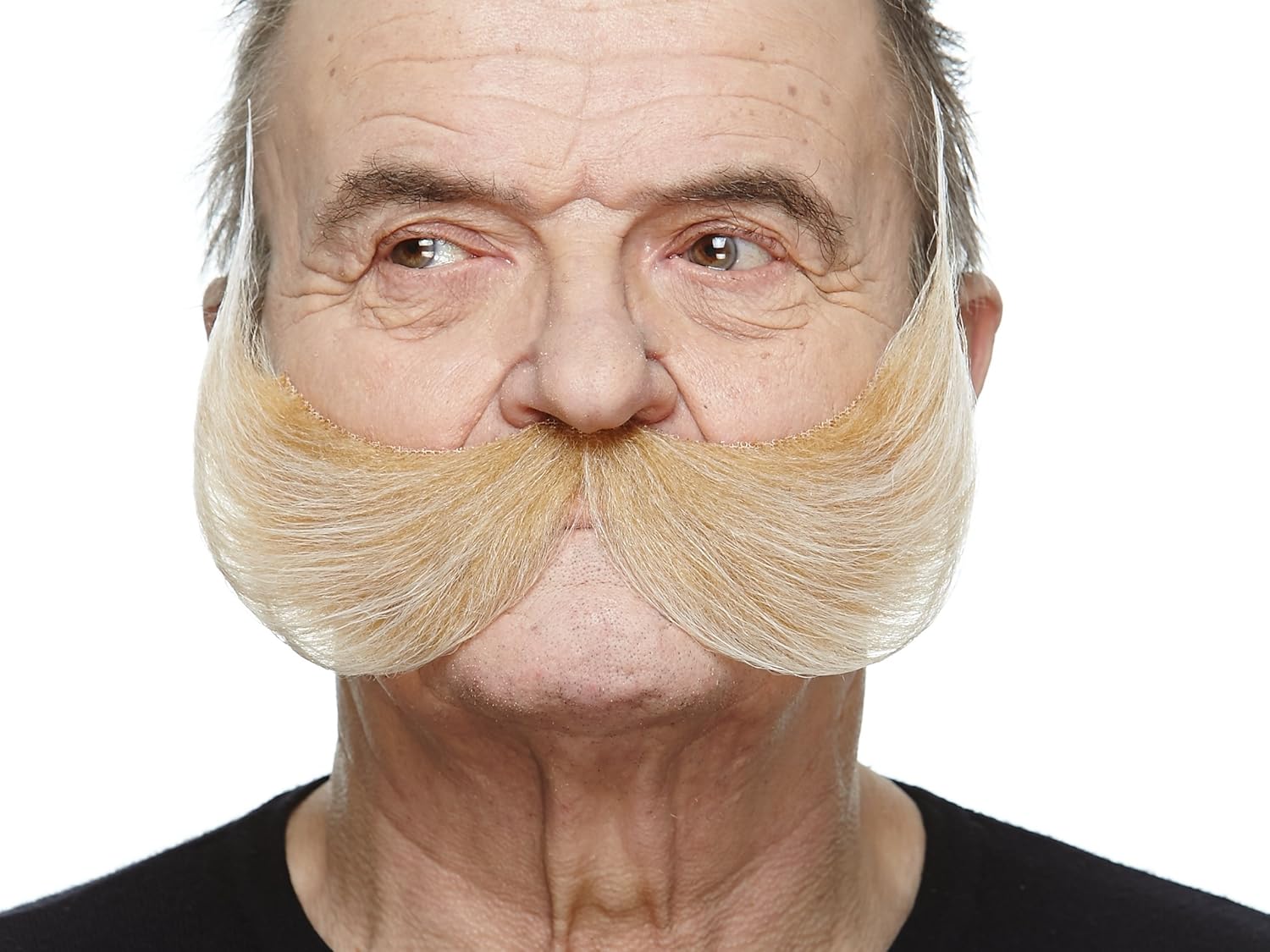 Mustaches Fake Mustache, Self Adhesive, Novelty, Fisherman's False