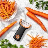 OXO Good Grips Julienne Prep Peeler – Stainless Steel Blades, Non-Slip view 5