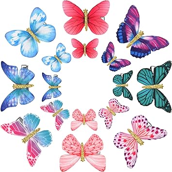 baby butterfly clips