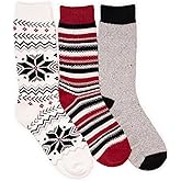 MUK LUKS Womens Boot Socks 3 Pair Pack