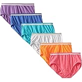 Fruit of the Loom Women's 6 pack Cotton Brief Panties