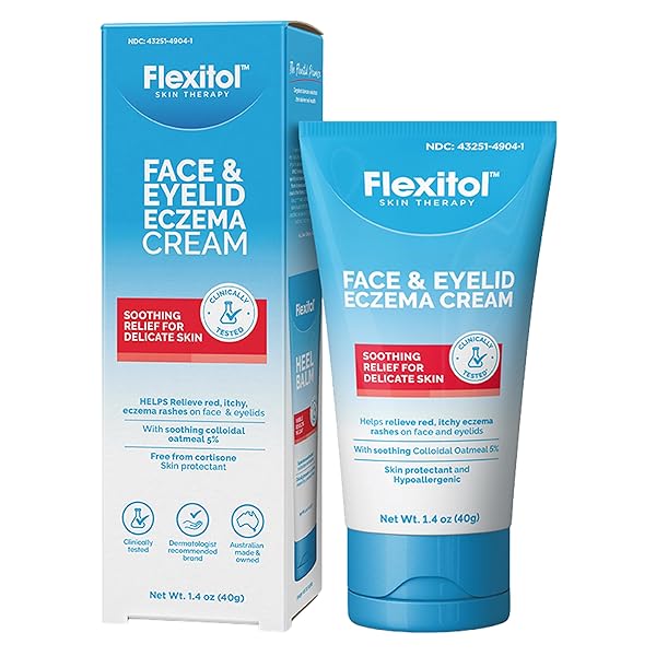 FLEXITOL FACE AND EYELID ECZEMA CREAM FOR SENSITIVE...