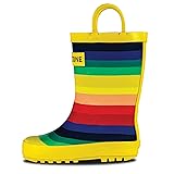 Lone Cone Rain Boots with Easy-On Handles in Fun