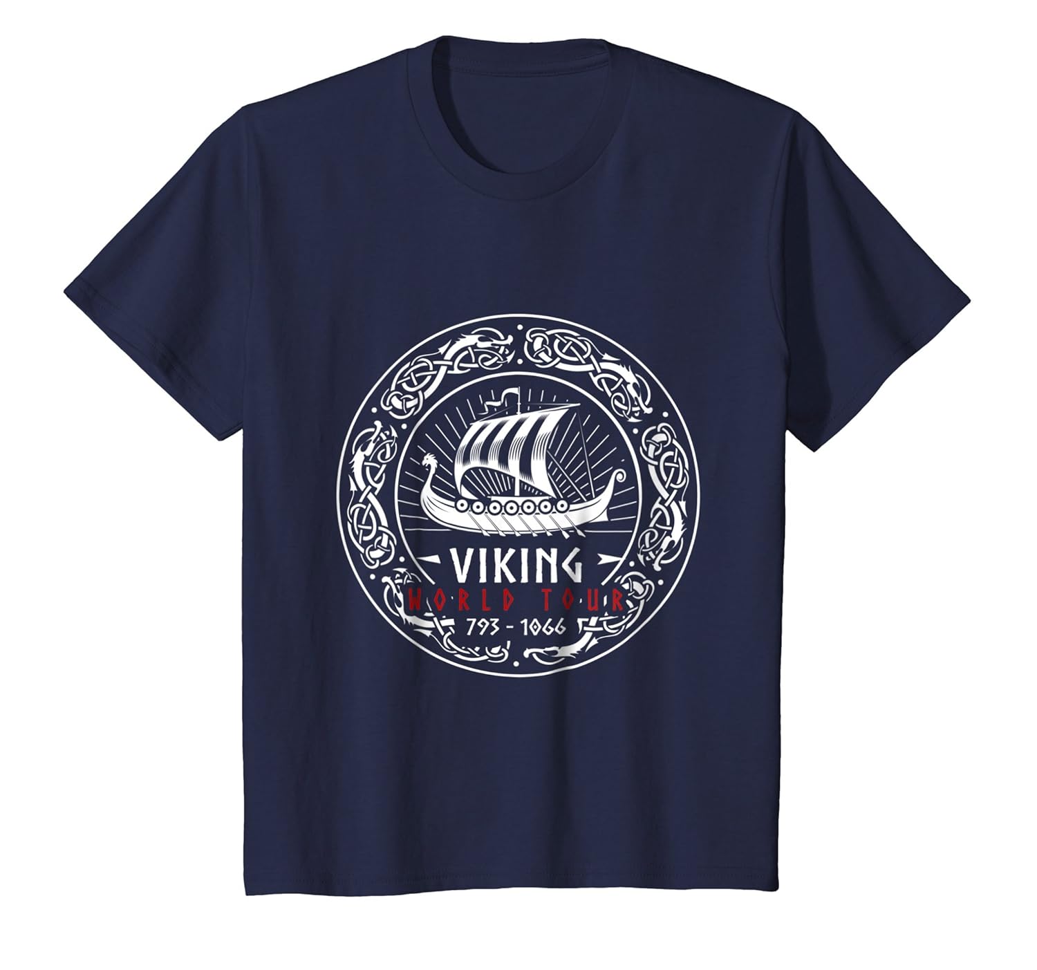 Viking World Tour T Shirt Teehay