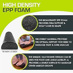 ProsourceFit High Density Foam Rollers 18 - inches