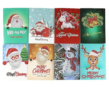 Stangent Biglietti Di Natale Fai Da Te Con Pittura A