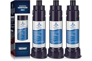 TEEHAY ICE 2 Filter for Ice Maker F2WC9I1, Compatible with P6RFWG2K, W10565350, W10480323, 3 Pack