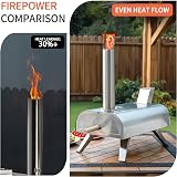 BIG HORN Outdoors Pizza Ovens Wood Pellet Pizza Oven Stainless Steel view 3